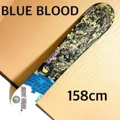 【早い者勝ち】BLUE BLOOD ブルーブラッド スノーボード 158cm BLUEBLOOD ブルーブラッド スノーボードウェア スキーウェア Sサイズ