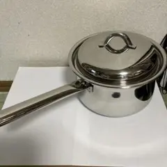 未使用　ラゴスティーナ　ソースパンロングハンドル　蓋つき　16cm イタリア製 未使用 ラゴスティーナ ソースパンロングハンドル 蓋つき 16cm