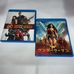DC ジャスティス・リーグ & ワンダーウーマン 2枚組Blu-ray
