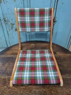 美品！昭和レトロ座椅子 昭和レトロ 座椅子 ニチハン ベロア 花柄 | 六感堂 －昭和レトロ