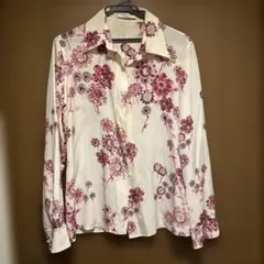 GENNY　ジェニー　シルクブラウス　サイズ42 2025年最新】Genny レディース 長袖 シャツ・ブラウスの人気アイテム