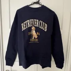 vivastudio retriever club トレーナー ネイビー