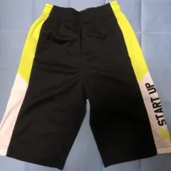 タグ無し　新品　START UP 半ズボン 黒/黄