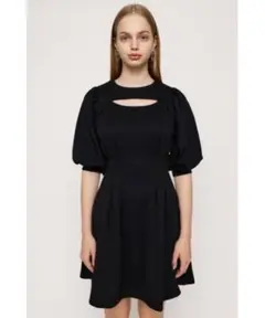 SLY FRONT OPEN TUCK SLEEVE ショートワンピース