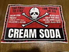 CREAM SODA スカルデザインマット 40x60cm