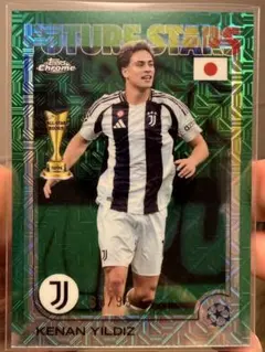 【99シリ】Topps Chrome Kenan Yildiz カード