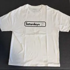 SATURDAYS NYC Tシャツ ホワイト Sサイズ