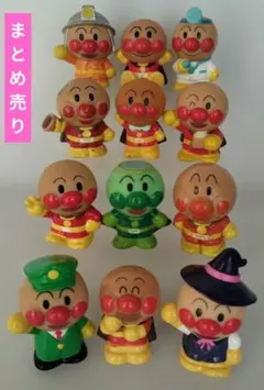 アンパンマン　指人形　レトロ　希少　フィギュア　ソフビ