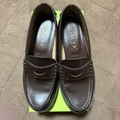 HARUTA ブラウン ローファー 本革 24.0