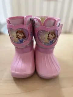美品 ちいさなプリンセス ソフィア スノーブーツ 19cm