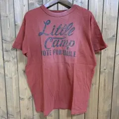 デニムアンドダンガリー ビンテージ テンジク 半袖Tシャツ 濃赤 02 M相当のサムネイル