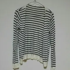 ボーダーカーディガン