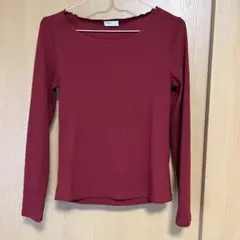 ボルドースカラップトップス