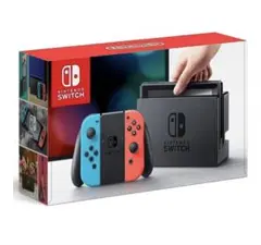 【128GB メモリーカード付】Switch ネオンブルー/レッド 本体