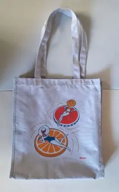 トートバック　伊波英里さんコラボ　グレー　丈夫