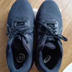 ASICS メンズ スニーカー ブラック26センチ