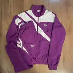 M*@様 Reebok セットアップ　トラックスーツ　紫　パープル 2025年最新】Reebokセットアップの人気アイテム - メルカリ Reebok