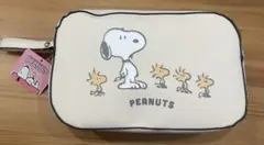 未使用品 タグ付き スヌーピー ショルダーバッグ 合皮