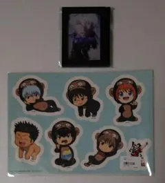 銀魂THE FINAL DVD購入特典 ステッカー＆ミニアクリルスタンドフレーム