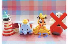 東京ディズニーランド　カプセルトイ　4つセット