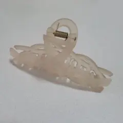 バンスクリップ　ベージュ