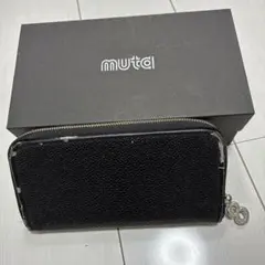 muta 長財布 ラウンドファスナー ブラックのサムネイル