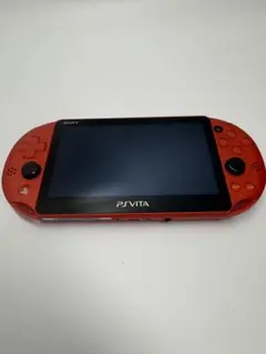 PSVita Wi-Fiモデル メタリック・レッド PCH-2000ZA26