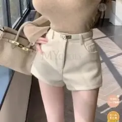 mycicily ベルト付きショートパンツ M