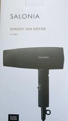 SALONIA SPEEDY ION DRYER ブラック