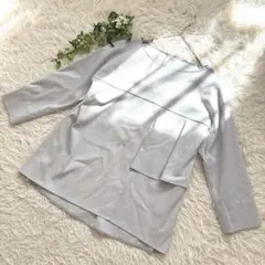 【美品】BARNYARDSTORM アシンメトリーペプラムトップス S M 0