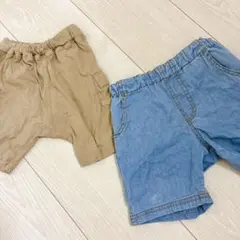 petit main プティマイン ハーフパンツ 半ズボン　2着　90cm