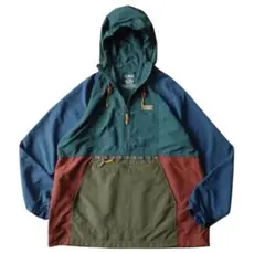 L.L.Bean エルエルビーン アノラックパーカー ナイロン マルチカラー L