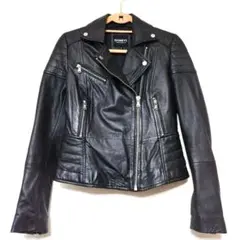 【極美品】BARNEYS ORIGINALS ライダースジャケット　シープレザー
