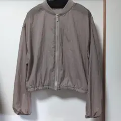 ベージュ シアージャンパー Mサイズ