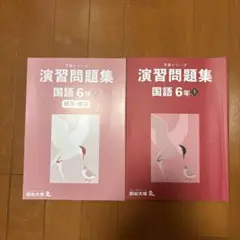 四谷大塚　予習シリーズ　演習問題集　国語　6年上