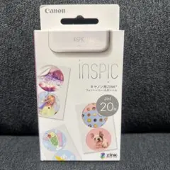 Canon キャノン用ZINK フォトペーパー 丸形シール