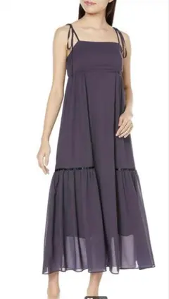 【綺麗】 ジェラートピケ キャミ ワンピース ルームウェア