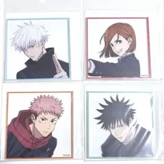 呪術廻戦　MAPPA×TSUTAYA　アクリルコースター　五条　虎杖　伏黒　釘崎