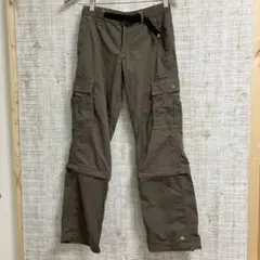 レディースS Columbia コロンビア　2WAYナイロンパンツ　ブラウン系