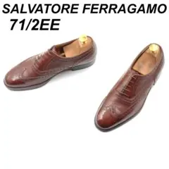 SALVATORE FERRAGAMO UG4158322U 7.5EE 茶のサムネイル