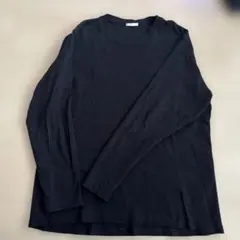 ブラック 長袖 Tシャツ M