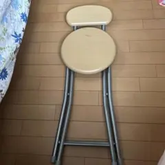 折りたたみ椅子 木製座面