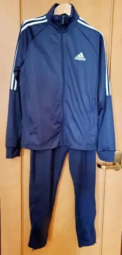 adidas ジャージ上下セット ダークグリーン - メルカリ