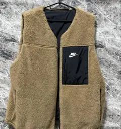 ■早い者勝ちSALE■ ナイキ NIKE フリースベスト リバーシブル M