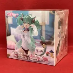 初音ミク 猫耳Tシャツver. Desktop Cute フィギュア TAITO