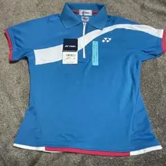 YONEX 青 ポロシャツ Sサイズ