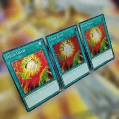 遊戯王 英語版 スクイブドロー シークレット 3枚