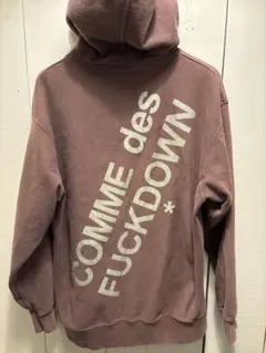 【未使用】定価3.2万 COMME des FUCKDOWN ピンク パーカー COMME des FUCKDOWNパーカー ピンク - メルカリ