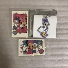 ミニーマウス・デイジーダック アクリルキーホルダーセット