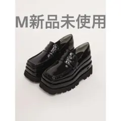 Darich ダーリッチ エナメルプラットフォーム ローファー BLK M ダーリッチ Darich エナメルプラットフォームローファー